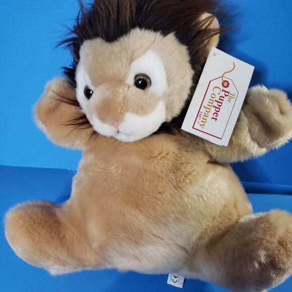The Puppet Company Lion Cub Hand Puppet Plush Stuffed Animal Cute - Picture 2 of 10
